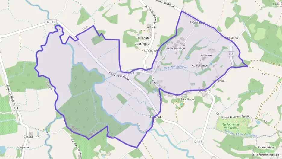 Maison 110 m² trois pièces à vendre à Bétous