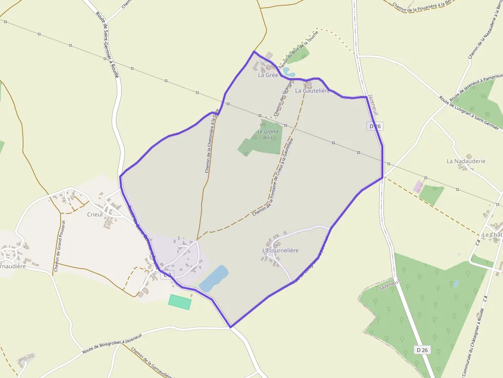 Maison 74 m² quatre pièces à vendre à Rouillé