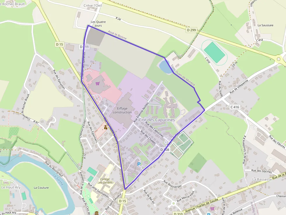 Maison 71 m² quatre pièces à vendre à Fresnay-sur-Sarthe