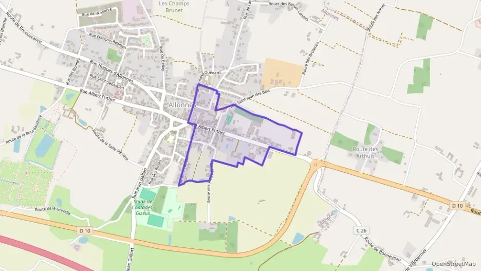 Maison 75 m² quatre pièces à vendre à Allonnes Maison 75 m² quatre pièces à vendre à Allonnes