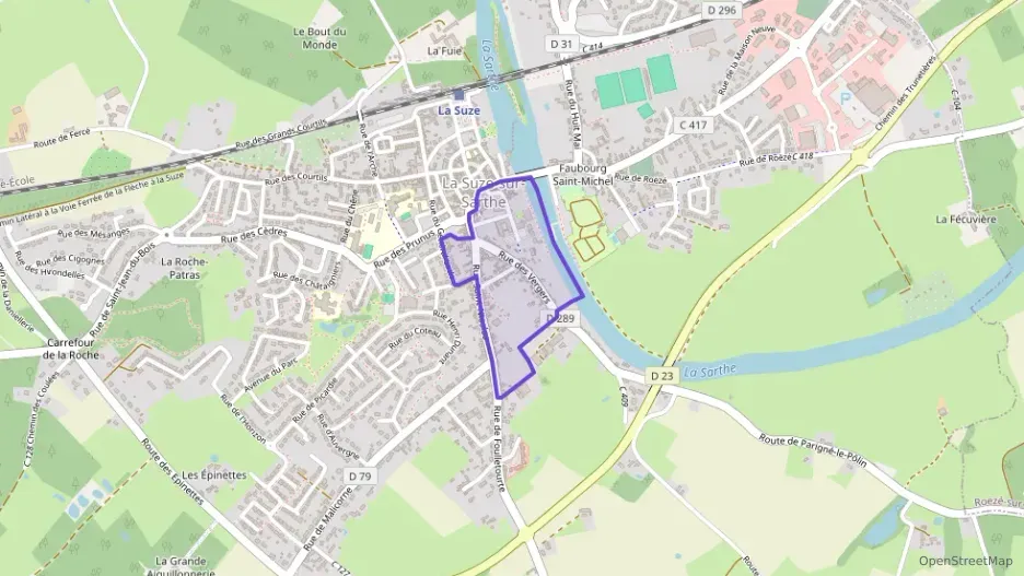 Maison 93 m² quatre pièces à vendre à La Suze-sur-Sarthe