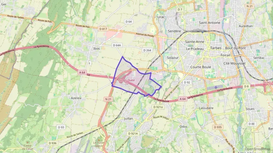 Maison 115 m² cinq pièces à vendre à Ibos Maison 115 m² cinq pièces à vendre à Ibos