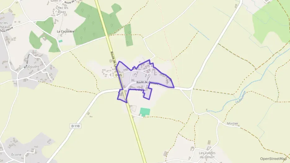 Maison 84 m² trois pièces à vendre à Clussais-la-Pommeraie