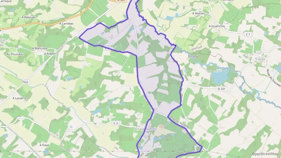 Maison 123 m² quatre pièces à vendre à Cravencères Maison 123 m² quatre pièces à vendre à Cravencères