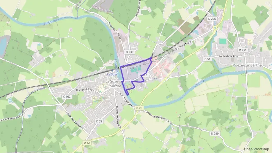 Maison 70 m² trois pièces à vendre à La Suze-sur-Sarthe