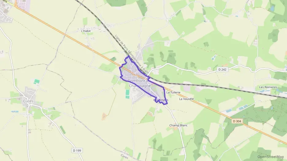 Maison 62 m² trois pièces à vendre à Domfront-en-Champagne