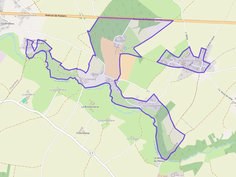 Maison 104 m² quatre pièces à vendre à Chalandray