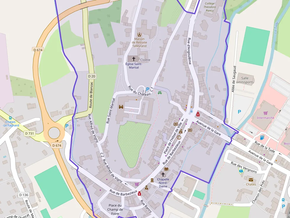 Maison 50 m² quatre pièces à vendre à Chalais