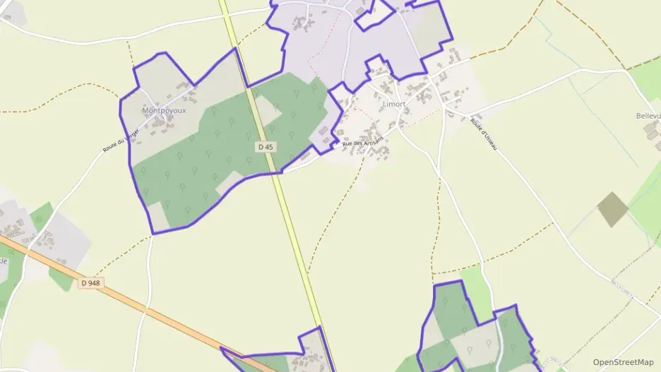 Maison 83 m² deux pieces à vendre à Clussais-la-Pommeraie Maison 83 m² deux pieces à vendre à Clussais-la-Pommeraie