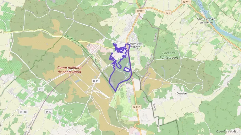 Maison 135 m² trois pièces à vendre à Fontevraud-l`Abbaye