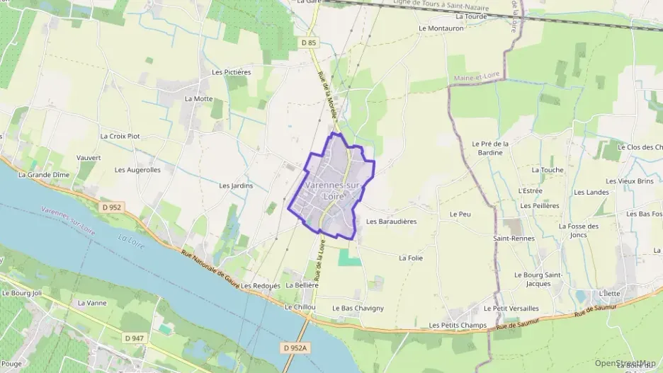 Maison 63 m² deux pieces à vendre à Varennes-sur-Loire