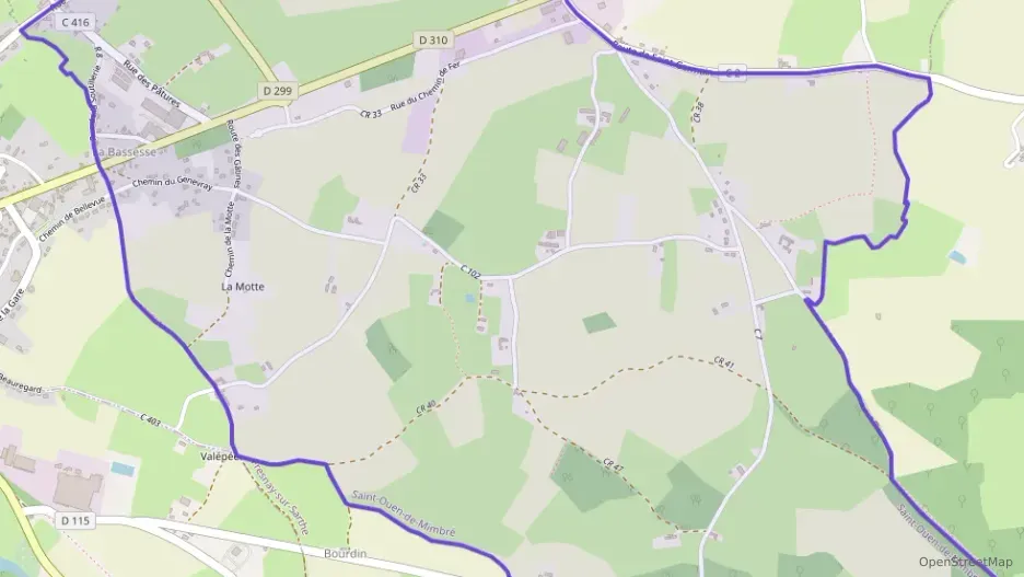 Maison 84 m² cinq pièces à vendre à Saint-Ouen-de-Mimbré