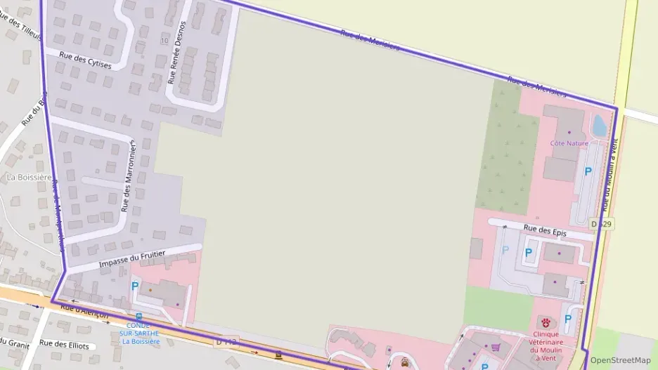 Maison 68 m² quatre pièces à vendre à Condé-sur-Sarthe
