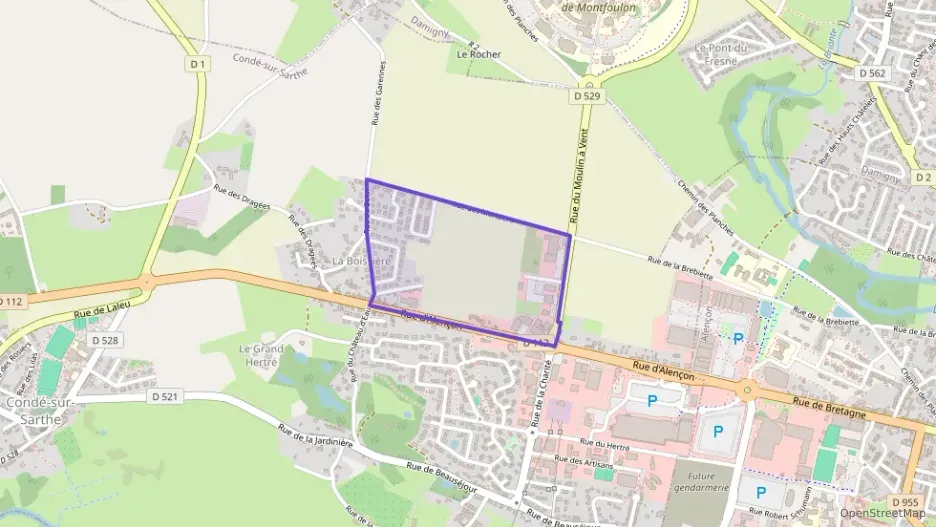 Maison 68 m² quatre pièces à vendre à Condé-sur-Sarthe