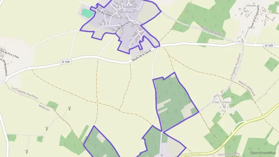 Maison 194 m² cinq pièces à vendre à La Chapelle-Pouilloux