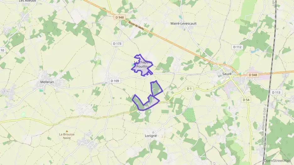 Maison 194 m² cinq pièces à vendre à La Chapelle-Pouilloux