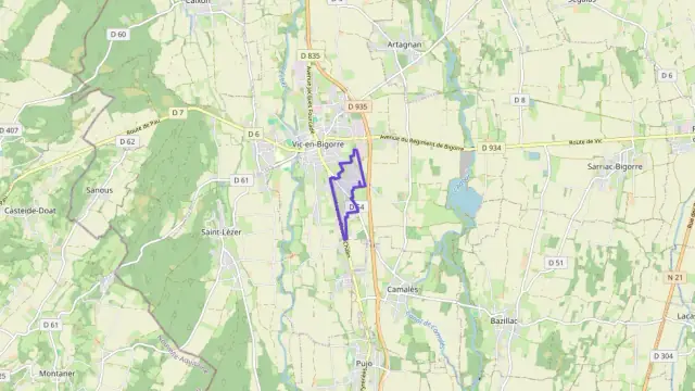 Maison 102 m² quatre pièces à vendre à Vic-en-Bigorre