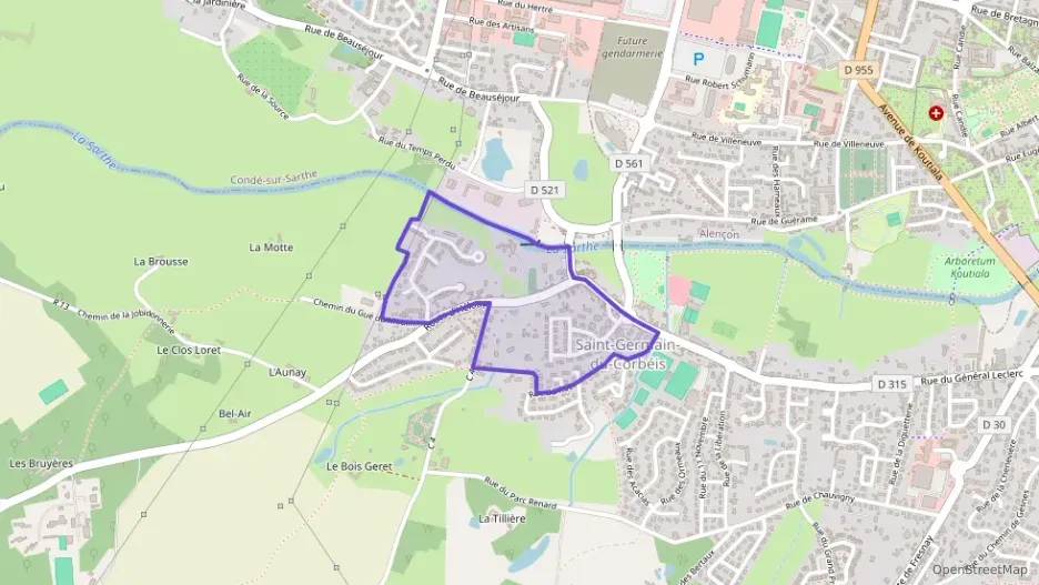 Maison 88 m² six pièces à vendre à Saint-Germain-du-Corbéis