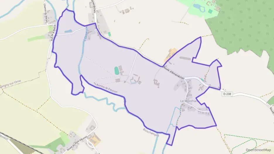 Maison 65 m² quatre pièces à vendre à Aunou-le-Faucon