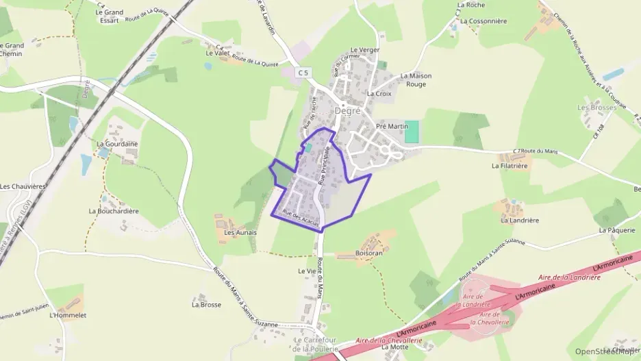 Maison 87 m² cinq pièces à vendre à Degré