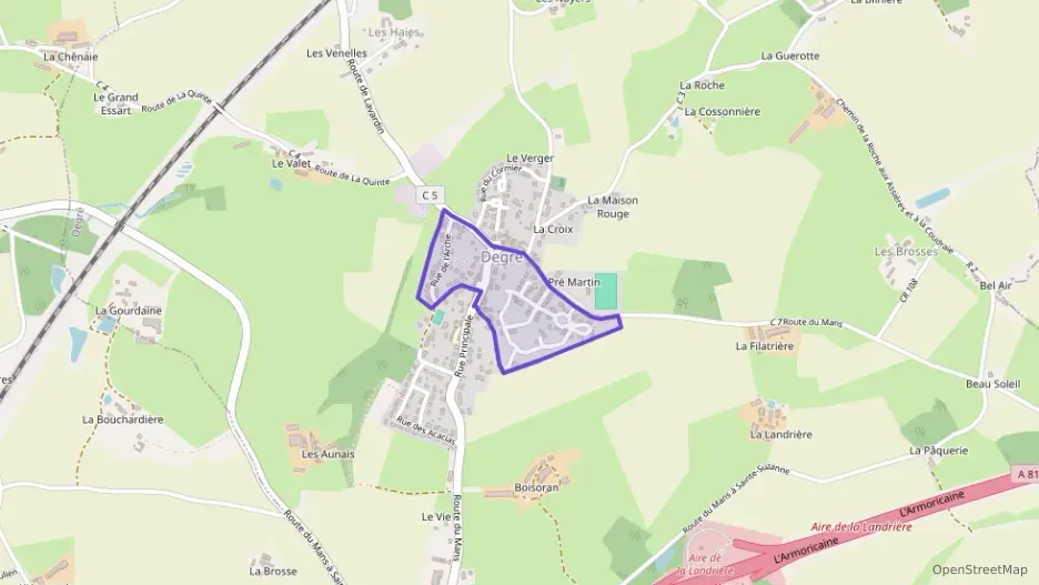 Maison 88 m² cinq pièces à vendre à Degré Maison 88 m² cinq pièces à vendre à Degré