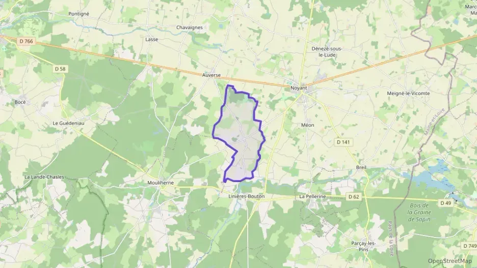 Maison 130 m² cinq pièces à vendre à Noyant-Villages