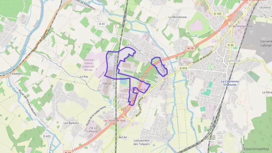 Maison 90 m² trois pièces à vendre à Roullet-Saint-Estèphe