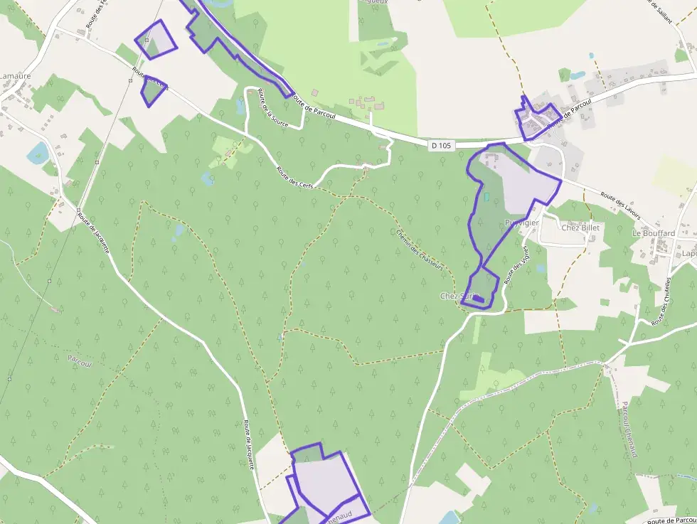 Maison 63 m² deux pieces à vendre à Parcoul-Chenaud