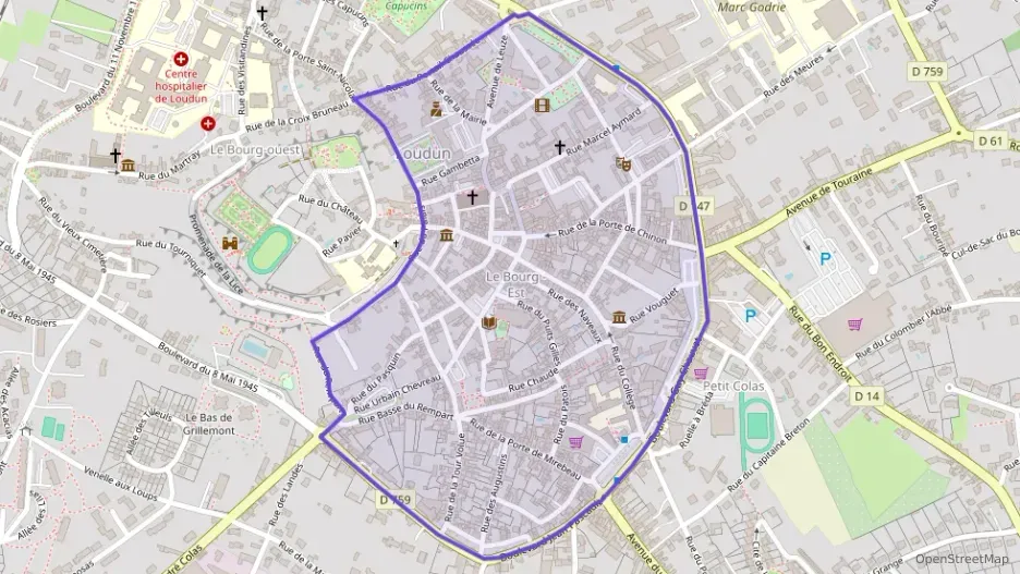 Maison 70 m² trois pièces à vendre à Loudun Maison 70 m² trois pièces à vendre à Loudun