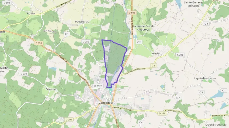 Maison 218 m² sept pièces à vendre à Casteljaloux