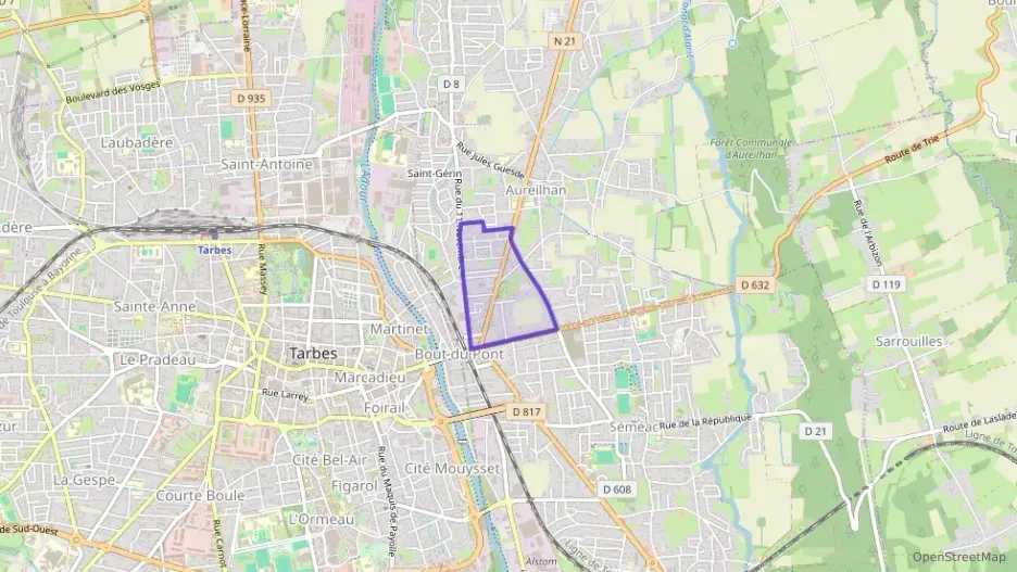Maison 57 m² trois pièces à vendre à Aureilhan Maison 57 m² trois pièces à vendre à Aureilhan