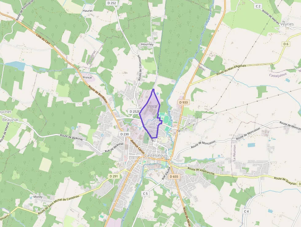 Maison 88 m² quatre pièces à vendre à Casteljaloux