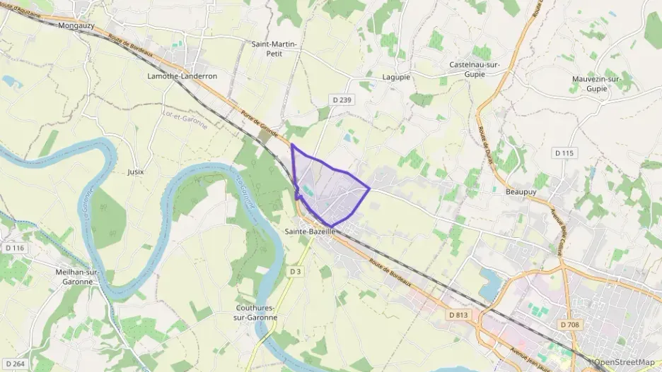 Maison 205 m² cinq pièces à vendre à Sainte-Bazeille Maison 205 m² cinq pièces à vendre à Sainte-Bazeille