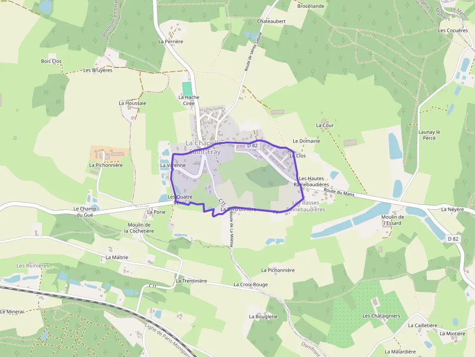 Maison 116 m² quatre pièces à vendre à La Chapelle-Saint-Fray