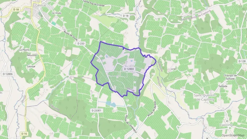 Maison 80 m² trois pièces à vendre à Gensac
