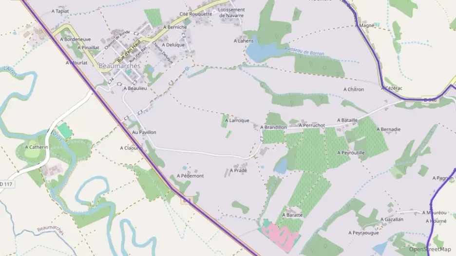 Maison 86 m² quatre pièces à vendre à Beaumarchés