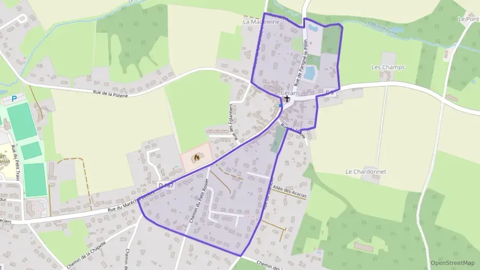 Maison 115 m² quatre pièces à vendre à Cérans-Foulletourte Maison 115 m² quatre pièces à vendre à Cérans-Foulletourte