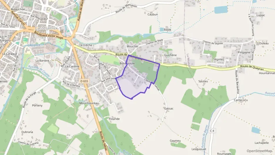 Maison 97 m² cinq pièces à vendre à Casteljaloux Maison 97 m² cinq pièces à vendre à Casteljaloux