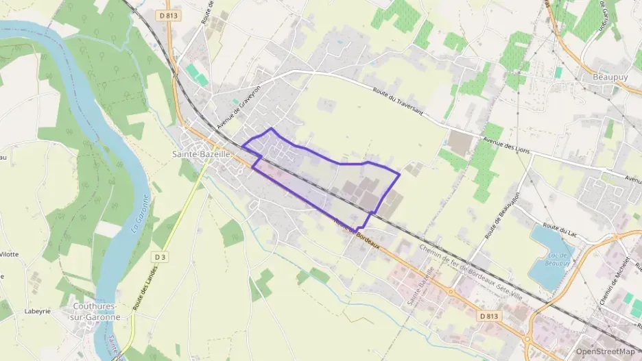 Maison 100 m² cinq pièces à vendre à Sainte-Bazeille