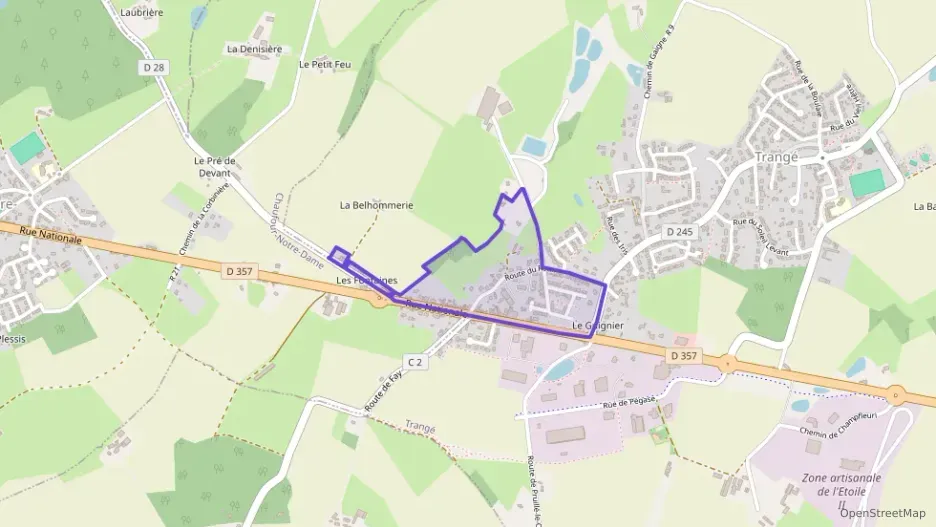 Maison 160 m² six pièces à vendre à Trangé