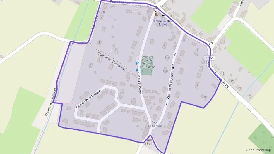 Maison 105 m² six pièces à vendre à Sainte-Sabine-sur-Longève