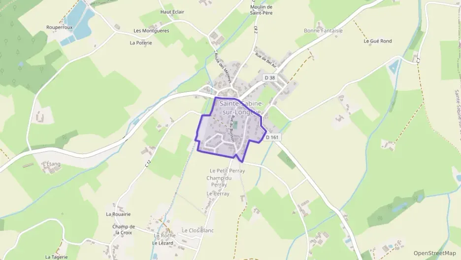 Maison 105 m² six pièces à vendre à Sainte-Sabine-sur-Longève