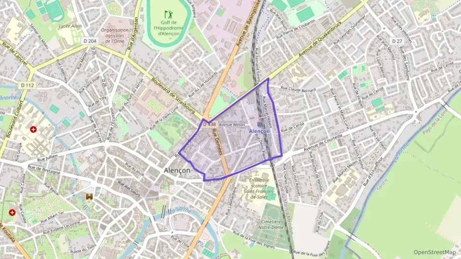 Maison 140 m² six pièces à vendre à Alençon