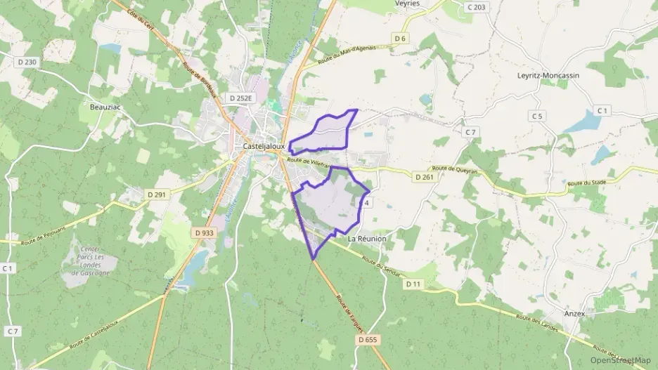 Maison 240 m² six pièces à vendre à Casteljaloux