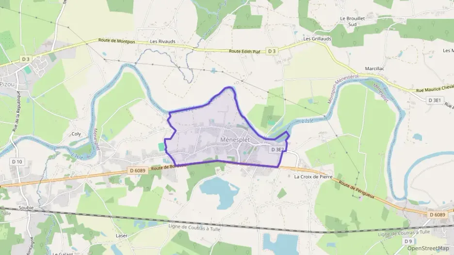 Maison 101 m² quatre pièces à vendre à Ménesplet Maison 101 m² quatre pièces à vendre à Ménesplet