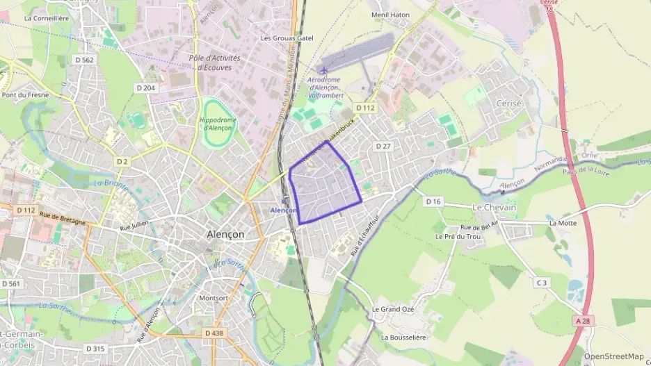 Maison 60 m² quatre pièces à vendre à Alençon