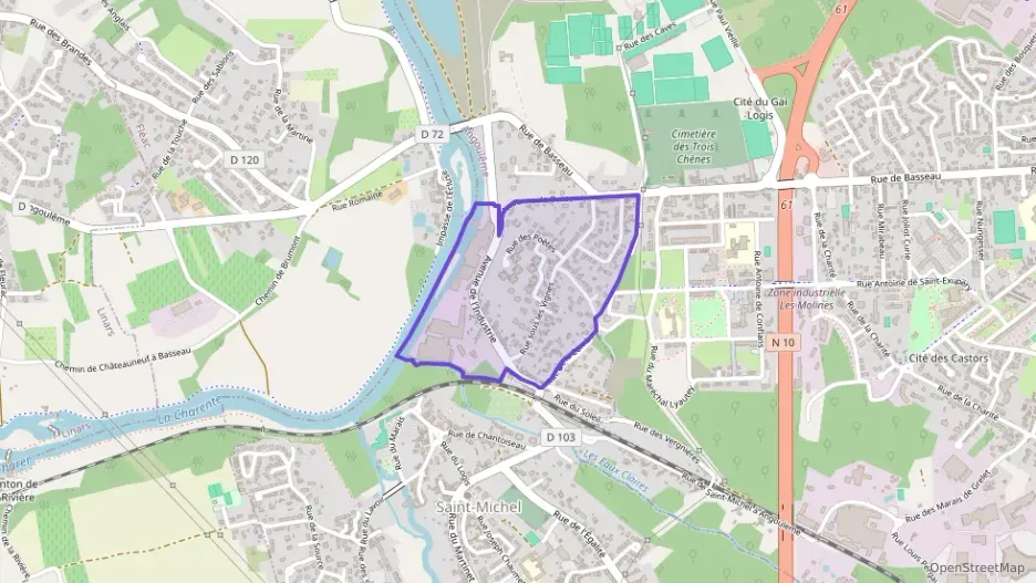 Maison 67 m² quatre pièces à vendre à Saint-Michel