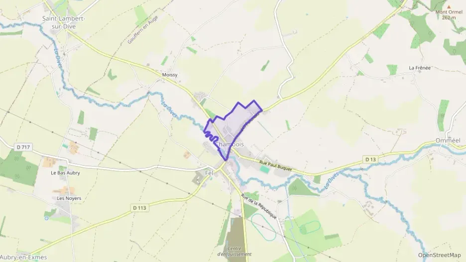 Maison 75 m² quatre pièces à vendre à Gouffern en Auge Maison 75 m² quatre pièces à vendre à Gouffern en Auge