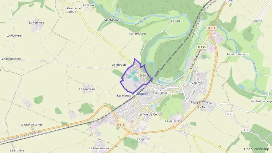 Maison 92 m² trois pièces à vendre à Lusignan