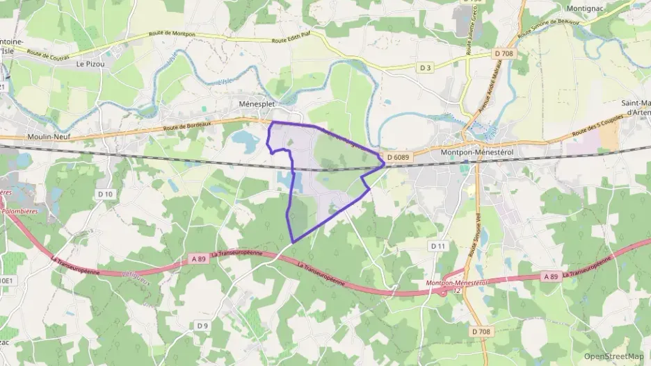 Maison 78 m² trois pièces à vendre à Ménesplet Maison 78 m² trois pièces à vendre à Ménesplet